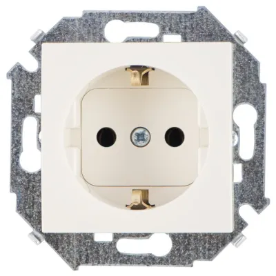 Розетка Schuko 2Р+Е, 16A 250В~, сл.кость, S15