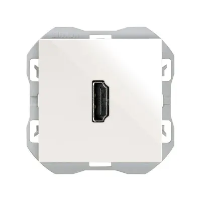 Механизм разъёма 1хHDMI, "мама-мама", 2М, S270, белый