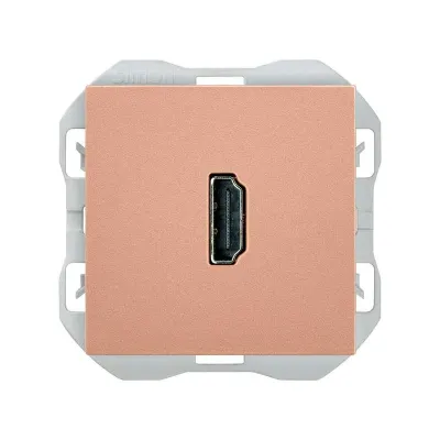 Механизм разъёма 1хHDMI, "мама-мама", 2М, S270, медь