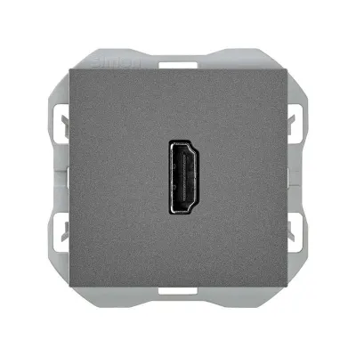 Механизм разъёма 1хHDMI, "мама-мама", 2М, S270, титан