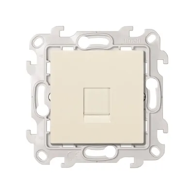 Розетка информационная RJ45 Cat.5e UTP, сл.кость, S24