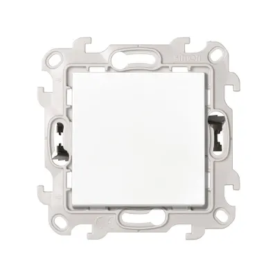 Однополюсный выключатель, 10AX 250В~ P&Go, белый, S24