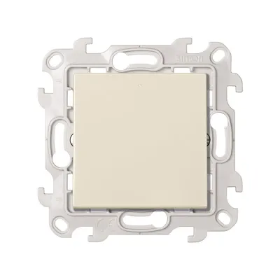 Переключатель (проходной) с подсветкой, 10AX 250В~, сл.кость, S24