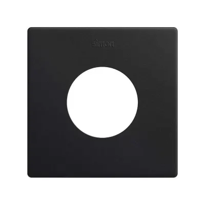 Рамка 1-постовая CLEAN (О), S270, чёрный матовый