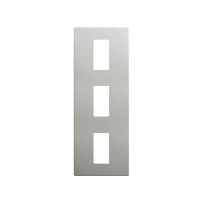 Рамка 3-постовая, вертикальная, MĺNIMA (1М+1М+1М), S270, алюминий