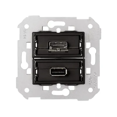 Розетка HDMI v1.4 + USB 2.0 (передача данных), S75