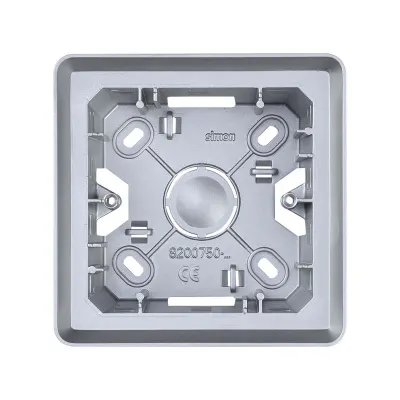 Коробка подъемная на 1 пост, мат.алюминий, S82D