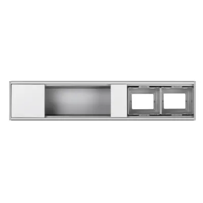 Офиблок Compact алюминиевый, 4+2 мех-ма, белый, K45, Connect