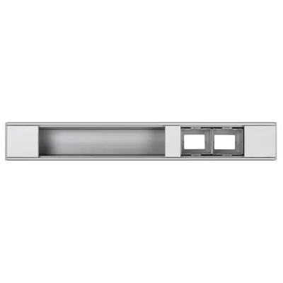 Офиблок Compact алюминиевый, 7+2 мех-ма проходной, белый, K45, Connect