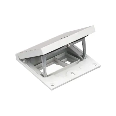 Рамка люка IP66 на 1 мех-м + 1xRJ, замок Hex6, нерж.сталь, K45, Connect