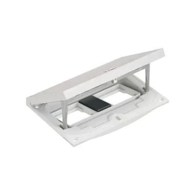 Рамка люка IP66 на 2 мех-ма + заглушка 1/2, замок Hex6, нерж.сталь, K45, Connect