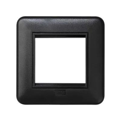Рамка на 1 пост с суппортом, графит, K45, Connect